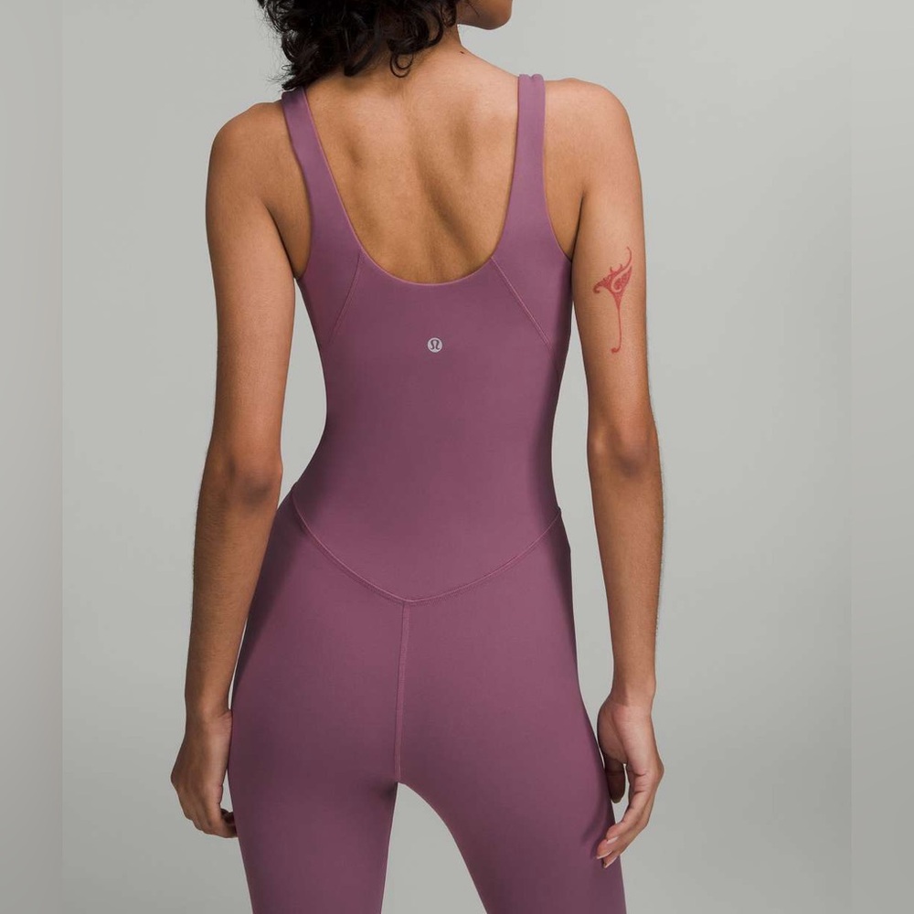 Lululemon Align Bodysuit in Vintage Plum Size 6 Short Bodysuit